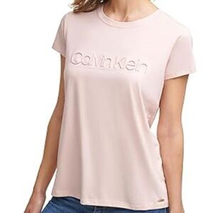 Calvin Klein Light Pink Short Sleeve Tee
